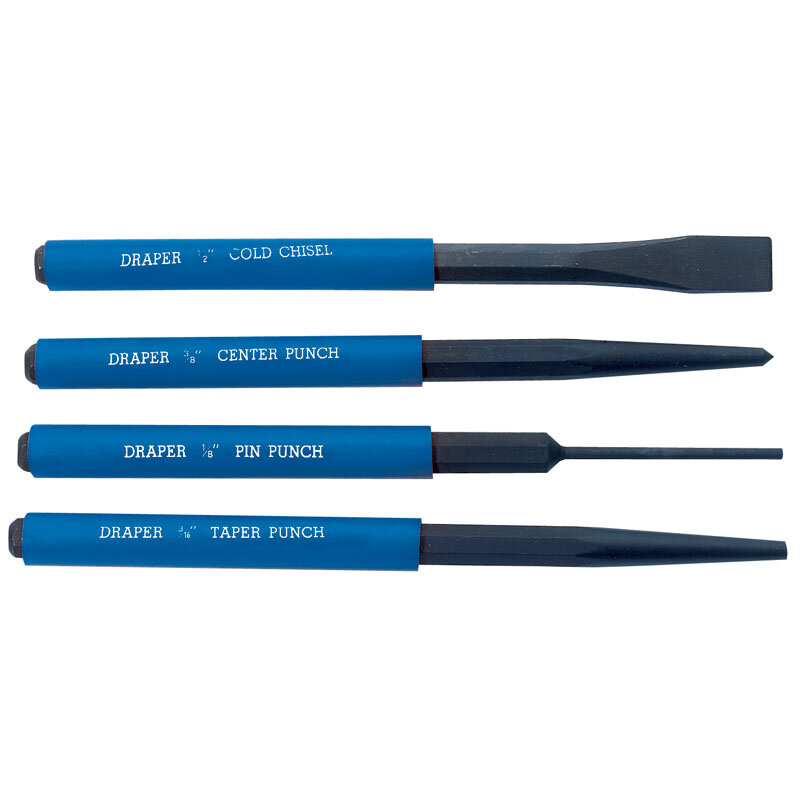 Chisel and Punch Set (4 Piece)